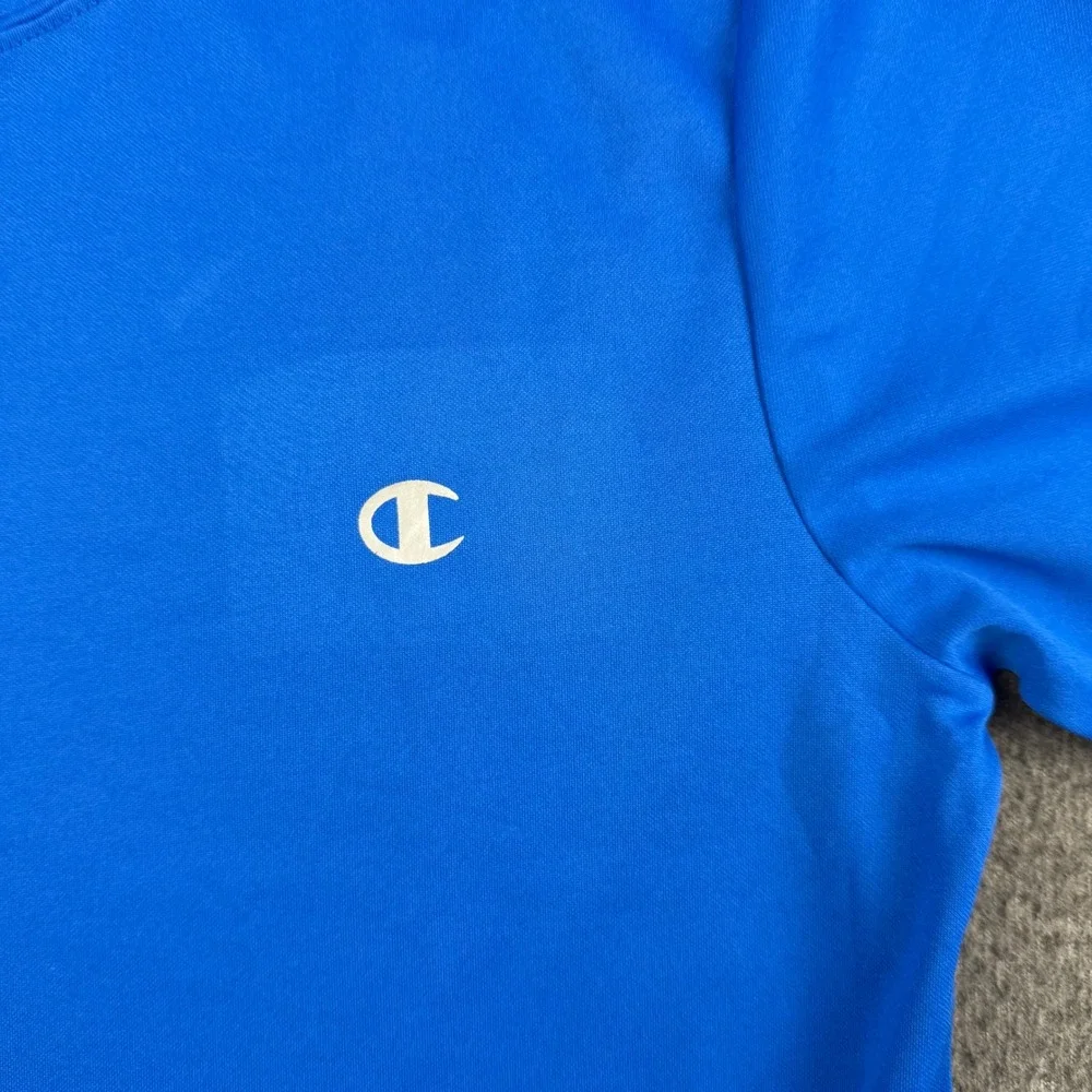 Champion Mens Royal Blue Performance T-Shirt Short Sleeve‎ Activewear Size L - Picture 3 of 7